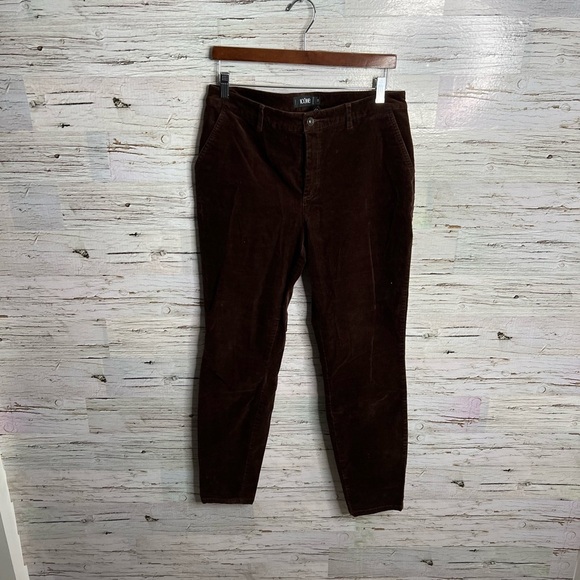 16. Icone from simons brown corduroy pants size 12 - Picture 1 of 7